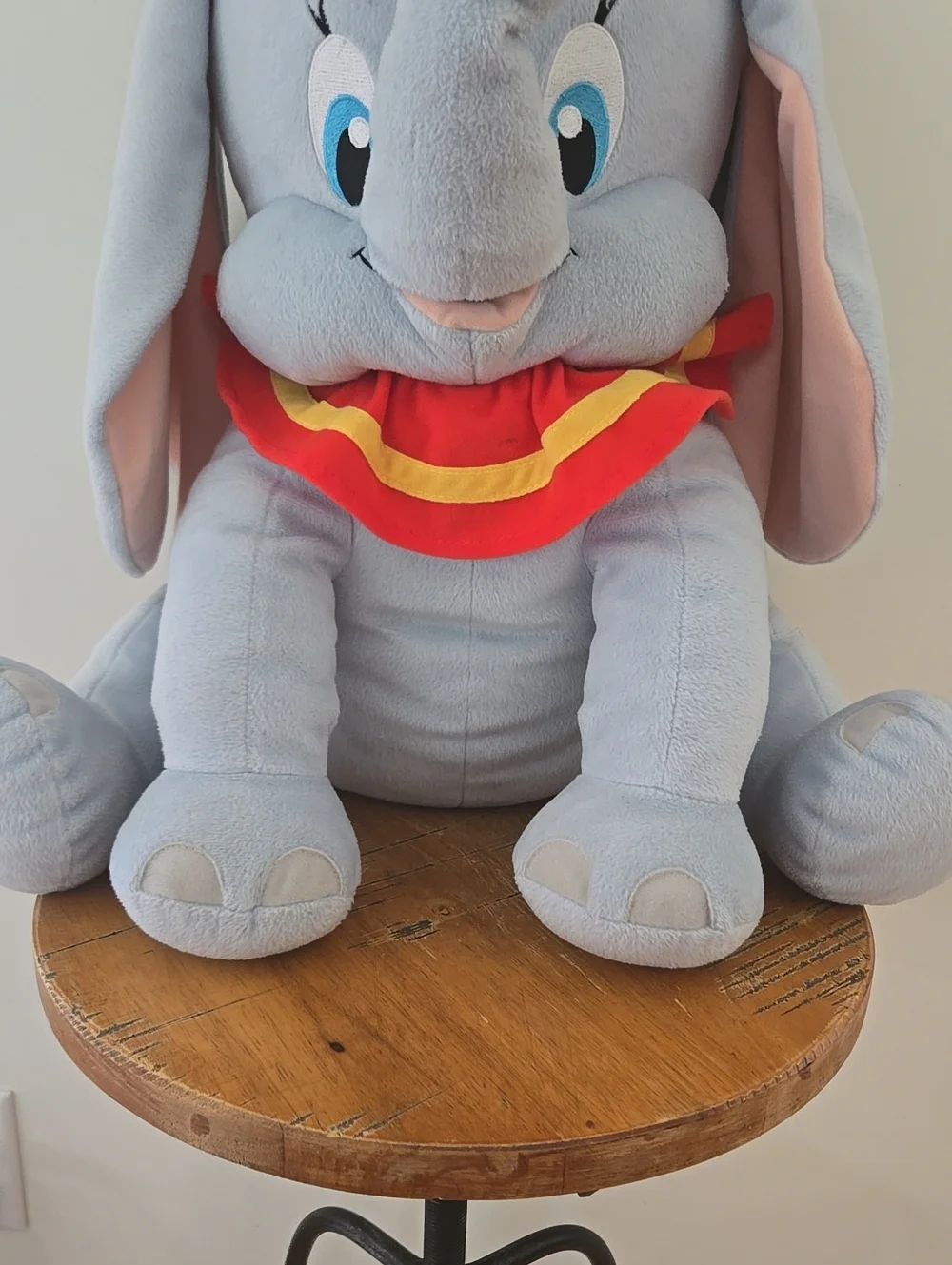 Disney Fisher Price Vintage 2001 Jumbo Dumbo Elephant Large Plush